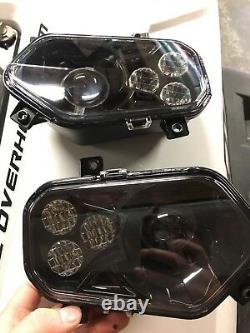 12-16 Polaris Sportsman Black Led Conversion Headlights Kit 1000 800 850 500