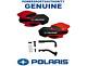 2013-2020 Polaris Sportsman 1000 800 Oem Red Hand Guard & Bracket Kit Assy P84