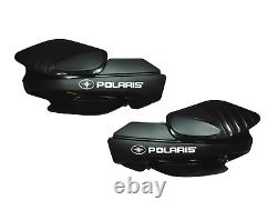 2013-2020 Polaris Sportsman 800 1000 OEM Black Hand Guard & Bracket Kit Assy P85