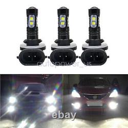 3x 270W LED Headlight Bulbs For Polaris Sportsman 500 550 570 600 700 800 850 XP