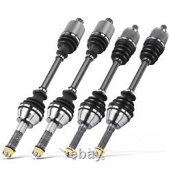 4Pcs Front and Rear Sides CV Axle Assembly for Polaris Sportsman 500 2011 2012