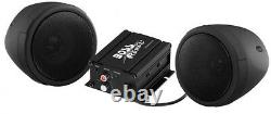 Boss Audio 600 Watt Sound System Black Polaris Ranger Rzr Utv Sportsman Atv New