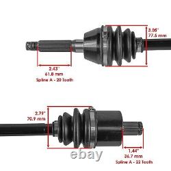 Front CV Joint Axle And Ball Bearing For Polaris Sportsman SP 570 2018-2019