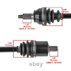 Front Left/Right CV Joint Axle For Polaris Sportsman 850 High Lifter 2016-2017