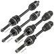 Front Rear Left Right Cv Joint Axles For Polaris Sportsman 800 6x6 2009 2010