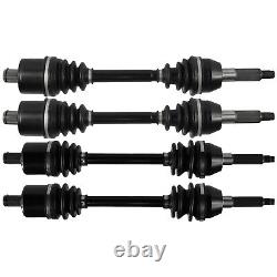 Front Rear Left Right CV Joint Axles for Polaris Sportsman X2 700 EFI 2008