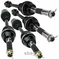 Front Rear Left Right Complete Axles for Polaris Sportsman 500 4X4 HO 2003