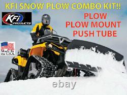 KFI SNOW PLOW KIT Polaris Sportsman 550 850 1000 54 Plow / Tube / Mount'09-'21