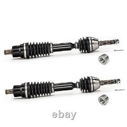 Monster Axles Front Axle Pair with Bearings for Polaris Sportsman 500 700 & 800