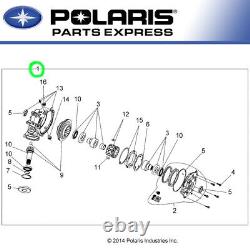 New Genuine Polaris Sportsman 570 450 Front Differential Gearcase Oem 1333393
