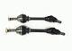 Pair Of Front Cv Axle Shafts For Polaris Sportsman 700 2002 -made Pre 05/01/02