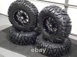 Polaris Sportsman 450 25 Quadking Atv Tire & Sti Hd4 Wheel Kit Pol3ca Bigghorn