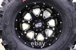Polaris Sportsman 450 25 XL Bear Claw Atv Tire & Sti Hd4 Wheel Kit Pol3ca