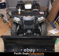 Polaris Sportsman 60 inch Snow Plow Kit with a Universal Snow Plow Mount