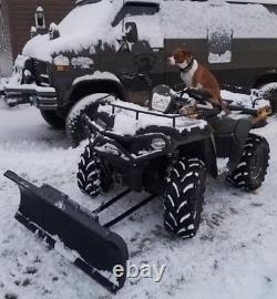 Polaris Sportsman 60 inch Snow Plow Kit with a Universal Snow Plow Mount