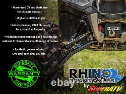 SuperATV Rhino Brand FRONT Axle for Polaris Sportsman 400 / 450 / 500 / 570 /800
