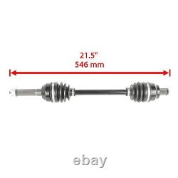 Arbre d'essieu de joint CV avant gauche et droit pour Polaris Sportsman 400 HO 4X4 13-14