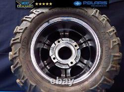 Polaris Rzr Ace Ranger Sportsman 570 800 Jante avant chromée d'origine avec pneu 14711470 A3