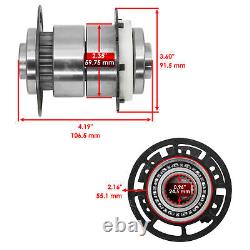 Sortie de différentiel avant et cage avec rouleaux pour Polaris Sportsman XP 1000 16-24