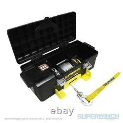 Superwinch Winch2go 12v Treuil Portable 4000 Lb Capacité Avec Corde D’acier De 50'